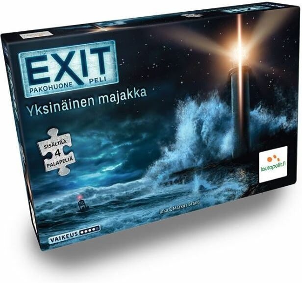 EXIT Puzzle Lonely lighthouse - escape room pussel i gruppen LEKSAKER, BARN- & BABYPRODUKTER / Leksaker / Sällskapsspel / Familjespel hos TP E-commerce Nordic AB (C43927)