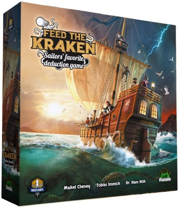 Feed the Kraken - brädspel (ENG) i gruppen LEKSAKER, BARN- & BABYPRODUKTER / Spel / Sällskapsspel hos TP E-commerce Nordic AB (C43930)