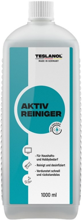 Teslanol Aktivt rengöringsmedel (isopropanol) rengör känsliga material skonsamt och tillförlitligt – 1000 ml | HEM, HUSHÅLL & TRÄDGÅRD - Städprodukter - Övriga städtillbehör | GameStuff