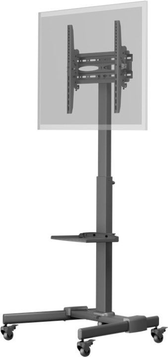 Goobay TV-presentationsställ Basic (storlek L) för TV-apparater eller monitorer mellan 37 och 70 tum (94-178 cm) upp till 35 kg i gruppen HEMELEKTRONIK / Ljud & Bild / TV & Tillbehör / Stativ & väggfästen till TV hos TP E-commerce Nordic AB (C44075)