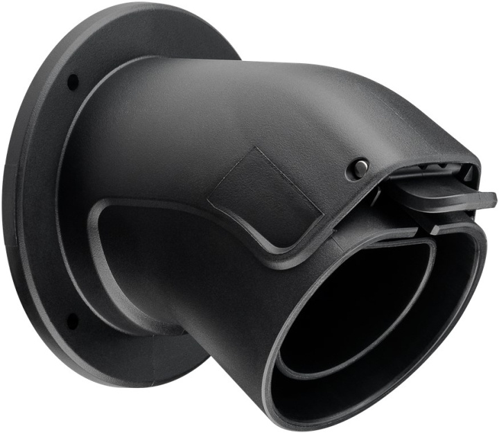 Goobay Vinklat väggfäste för laddkabel Typ 2 för elfordon utrymmessparande hållare för kabeluttaget på fordonssidan mellan laddningarna | BIL - Laddkablar & Laddboxar till Elbil | GameStuff