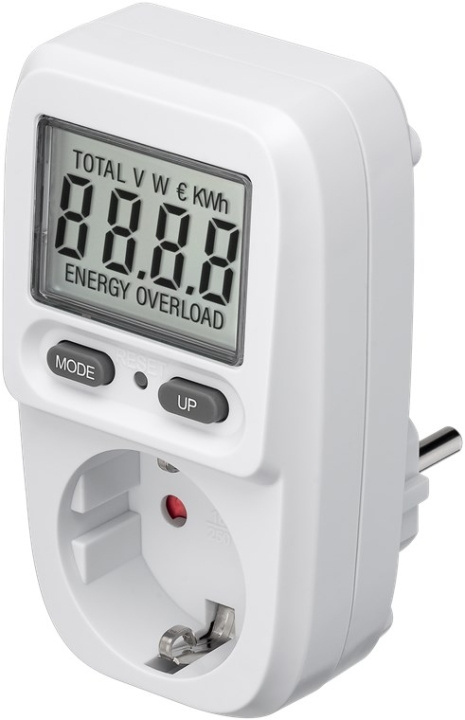 Goobay Digital energimätare Basic för mätning av energiförbrukningen för elektriska hushållsapparater i gruppen HEM, HUSHÅLL & TRÄDGÅRD / Smarta hem / Energimätare hos TP E-commerce Nordic AB (C44113)