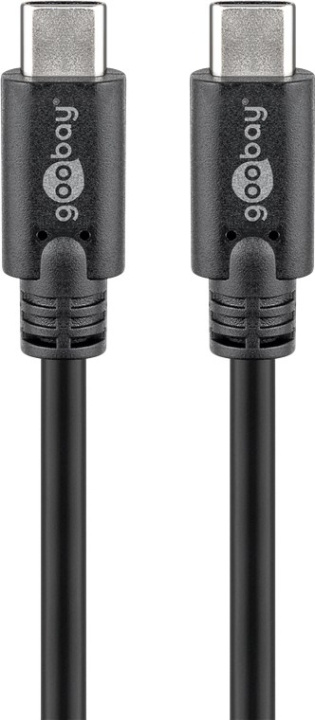 Goobay Sync & Charge SuperSpeed USB-C™-kabel (USB 3.2 Gen 1), USB-PD, 3 m USB-C™ plugg > USB-C™ plugg i gruppen SMARTPHONE & SURFPLATTOR / Laddare & Kablar / Kablar / Kablar Typ C hos TP E-commerce Nordic AB (C44140)