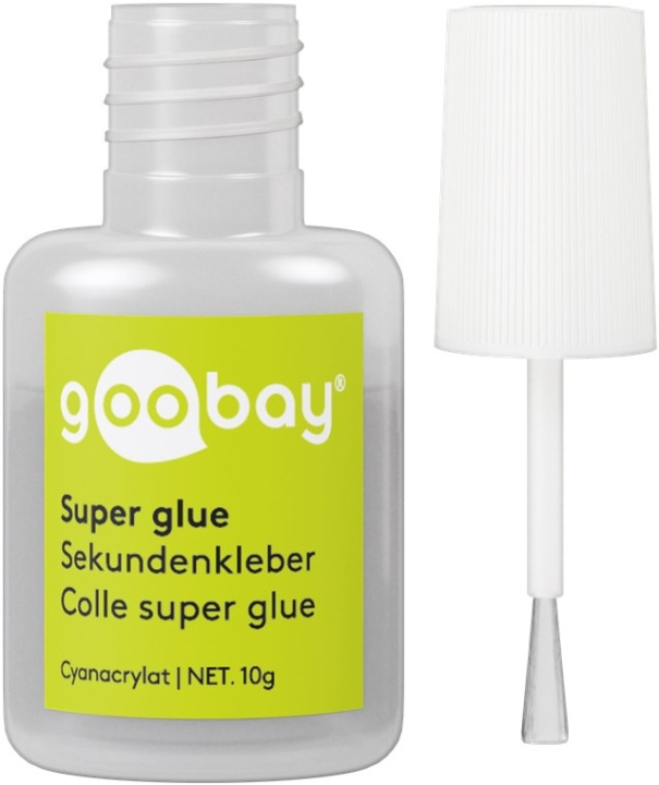 Goobay Superlim 10 g lämplig för många substrat i gruppen HEM, HUSHÅLL & TRÄDGÅRD / Kontorsmaterial / Tejp/Lim hos TP E-commerce Nordic AB (C44176)