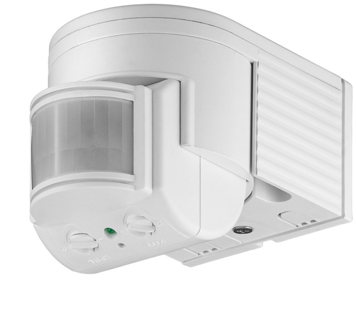 Goobay Infraröd rörelsedetektor för väggmontering, 180° detektering, 12 m räckvidd, för utomhusbruk (IP44), LED-anpassad i gruppen HEM, HUSHÅLL & TRÄDGÅRD / Larm & Säkerhet / Rörelsesensorer hos TP E-commerce Nordic AB (C44221)