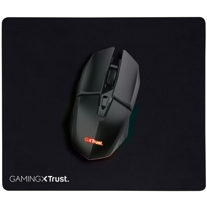 Trust GXT 112 Felox Wireless Gaming mouse + mousepad Svart i gruppen DATORER & KRINGUTRUSTNING / Gaming / Möss hos TP E-commerce Nordic AB (C44246)