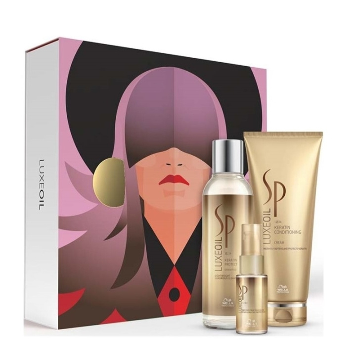 Wella Giftset Wella SP Classic LuxeOil Gift Box i gruppen SKÖNHET & HÄLSA / Presentkit / Presentkit För Henne hos TP E-commerce Nordic AB (C44336)