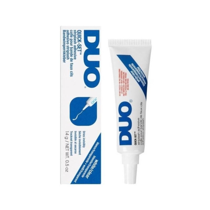 Ardell DUO Quick-Set Adhesive Clear 14g i gruppen SKÖNHET & HÄLSA / Makeup / Ögon & Ögonbryn / Lösögonfransar hos TP E-commerce Nordic AB (C44363)