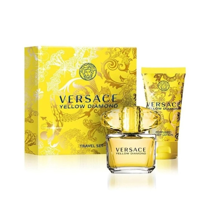 Versace Giftset Versace Yellow Diamond Edt 50ml + 100ml Bodylotion i gruppen SKÖNHET & HÄLSA / Presentkit / Presentkit För Henne hos TP E-commerce Nordic AB (C44367)