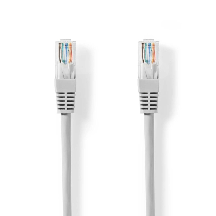 Nedis CAT5e nätverkskabel | U/UTP | RJ45 hane | RJ45 hane | 15.0 m | Rund | PVC | Grå | Label i gruppen DATORER & KRINGUTRUSTNING / Datorkablar / Nätverkskablar / Cat5e hos TP E-commerce Nordic AB (C44421)