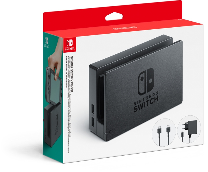 Nintendo Switch Dock Set, Switch i gruppen HEMELEKTRONIK / Spelkonsoler & Tillbehör / Nintendo Switch / Tillbehör hos TP E-commerce Nordic AB (C44465)