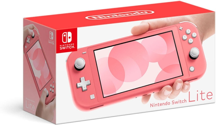 Nintendo Switch Lite spelkonsol, rosa i gruppen HEMELEKTRONIK / Spelkonsoler & Tillbehör / Nintendo Switch / Konsoler hos TP E-commerce Nordic AB (C44469)