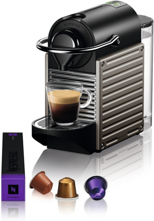 Krups Nespresso Pixie Kapselmaskin, Svart i gruppen HEM, HUSHÅLL & TRÄDGÅRD / Hushållsmaskiner / Kaffemaskiner & Tillbehör / Kaffebryggare hos TP E-commerce Nordic AB (C44484)