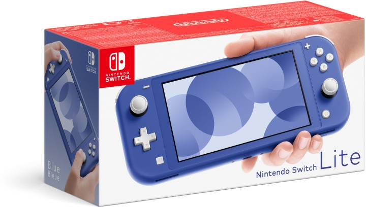 Nintendo Switch Lite spelkonsol, blå i gruppen HEMELEKTRONIK / Spelkonsoler & Tillbehör / Nintendo Switch / Konsoler hos TP E-commerce Nordic AB (C44496)