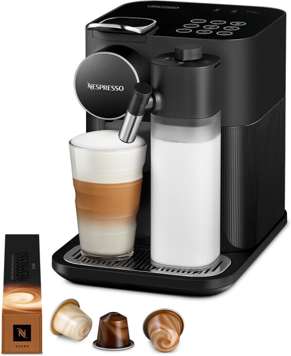 DeLonghi Nespresso Gran Lattissima EN640.B Kapselmaskin i gruppen HEM, HUSHÅLL & TRÄDGÅRD / Hushållsmaskiner / Kaffemaskiner & Tillbehör / Kaffebryggare hos TP E-commerce Nordic AB (C44532)