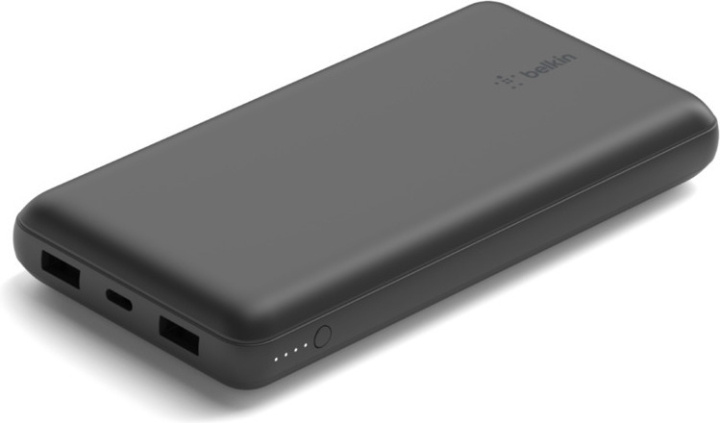 Belkin 20K powerbank, 20 000 mAh, Färg: Svart i gruppen SMARTPHONE & SURFPLATTOR / Laddare & Kablar / Powerbanks hos TP E-commerce Nordic AB (C44540)