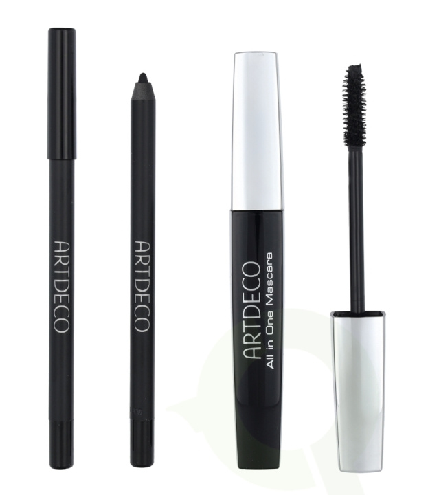 Artdeco All In One Mascara & WP Soft Eye Liner Set 11.2 ml Mascara 10ml/Waterproof Eye Pencil 1,2gr i gruppen SKÖNHET & HÄLSA / Makeup / Ögon & Ögonbryn / Eyeliner / Kajal hos TP E-commerce Nordic AB (C44619)