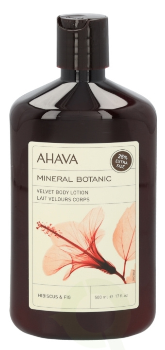 Ahava Mineral Botanic Body Lotion 500 ml Hibiscus & Fig / Velvet i gruppen SKÖNHET & HÄLSA / Hudvård / Kroppsvård / Body lotion hos TP E-commerce Nordic AB (C44625)
