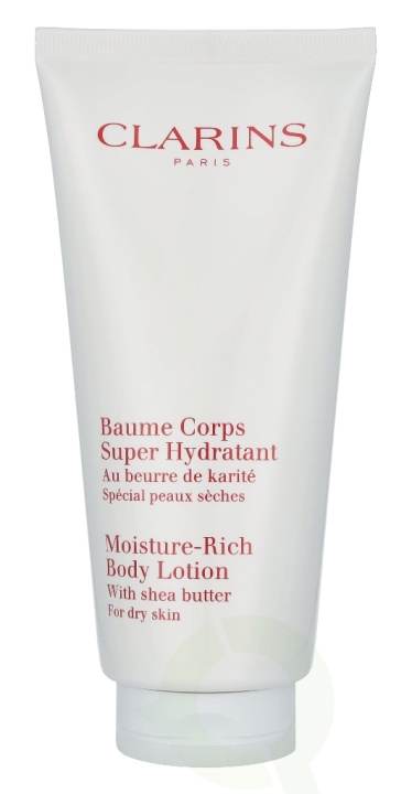 Clarins Moisture-Rich Body Lotion 200 ml With Shea Butter - For Dry Skin i gruppen SKÖNHET & HÄLSA / Hudvård / Kroppsvård / Body lotion hos TP E-commerce Nordic AB (C44660)