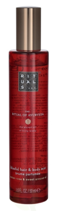 Rituals Ayurveda Hair & Body Mist 50 ml Indian Rose & Sweet Almond Oil i gruppen SKÖNHET & HÄLSA / Hudvård / Kroppsvård / Bodymist hos TP E-commerce Nordic AB (C44781)