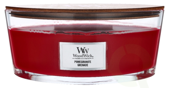 WoodWick Pomegranate Candle 453.6 gr i gruppen SKÖNHET & HÄLSA / Doft & Parfym / Övrig doft / Doftljus hos TP E-commerce Nordic AB (C44915)
