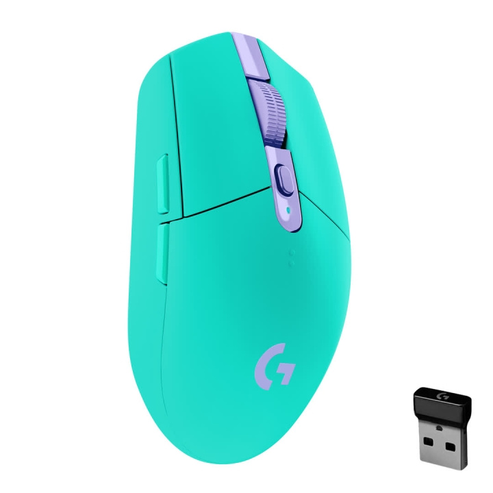 Logitech G305 LIGHTSPEED Wireless Gaming Mouse, Mint i gruppen DATORER & KRINGUTRUSTNING / Gaming / Möss hos TP E-commerce Nordic AB (C44933)
