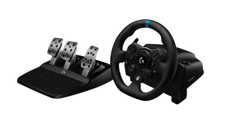 Logitech G923 TRUEFORCE Racing Wheel (X-Box/PC) i gruppen DATORER & KRINGUTRUSTNING / Gaming / Gaming-tillbehör hos TP E-commerce Nordic AB (C44944)