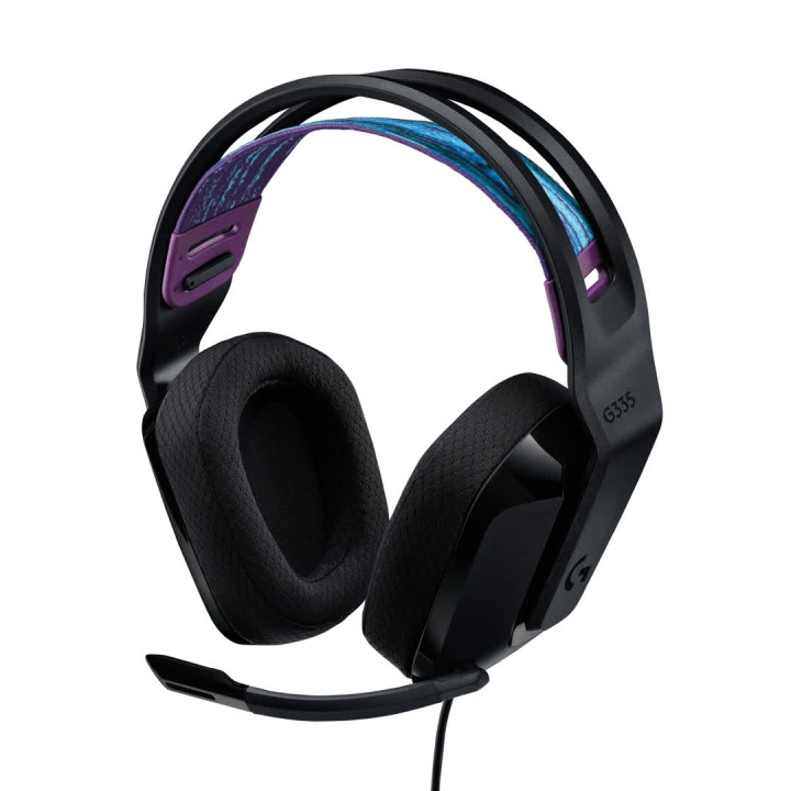 Logitech G335 Wired Gaming Headset, Black i gruppen DATORER & KRINGUTRUSTNING / Gaming / Headset hos TP E-commerce Nordic AB (C44961)