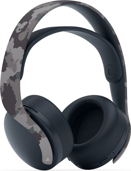 Sony Pulse 3D Wireless Headset för PS5, Grey Camouflage i gruppen HEMELEKTRONIK / Spelkonsoler & Tillbehör / Sony PlayStation 5 hos TP E-commerce Nordic AB (C44981)