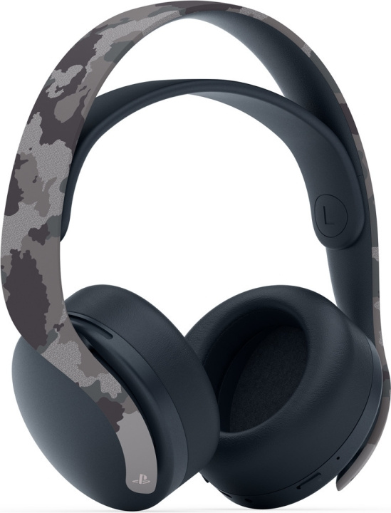 Sony Pulse 3D Wireless Headset för PS5, Grey Camouflage i gruppen HEMELEKTRONIK / Spelkonsoler & Tillbehör / Sony PlayStation 5 / Tillbehör hos TP E-commerce Nordic AB (C44981)