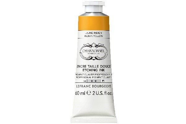 LB Charbonnel Charbo Ink 60Ml Indian Yellow 212 i gruppen SPORT, FRITID & HOBBY / Hobby / Måla & Rita / Konstnärsfärger / Tryckfärger hos TP E-commerce Nordic AB (C45088)