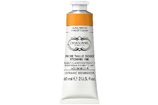 LB Charbonnel Charbo Ink 60Ml Apricot Yellow 213 i gruppen SPORT, FRITID & HOBBY / Hobby / Måla & Rita / Konstnärsfärger / Tryckfärger hos TP E-commerce Nordic AB (C45089)