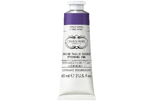 LB Charbonnel Charbo Ink 60Ml Perm Violet 628 i gruppen SPORT, FRITID & HOBBY / Hobby / Måla & Rita / Konstnärsfärger / Tryckfärger hos TP E-commerce Nordic AB (C45099)