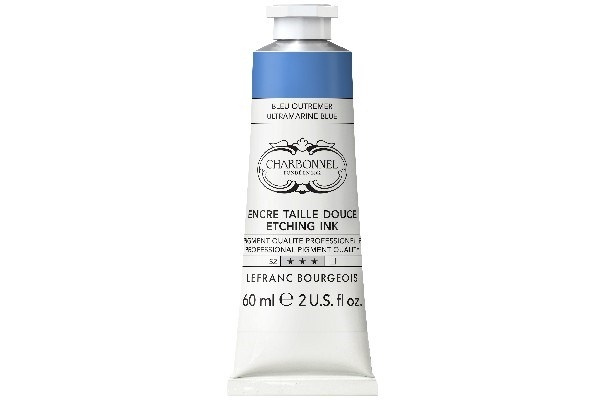 LB Charbonnel Charbo Ink 60Ml Ultramarine 043 i gruppen SPORT, FRITID & HOBBY / Hobby / Måla & Rita / Konstnärsfärger / Tryckfärger hos TP E-commerce Nordic AB (C45103)