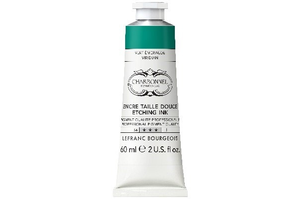 LB Charbonnel Charbo Ink 60Ml Emerald Green 529 i gruppen SPORT, FRITID & HOBBY / Hobby / Måla & Rita / Konstnärsfärger / Tryckfärger hos TP E-commerce Nordic AB (C45112)