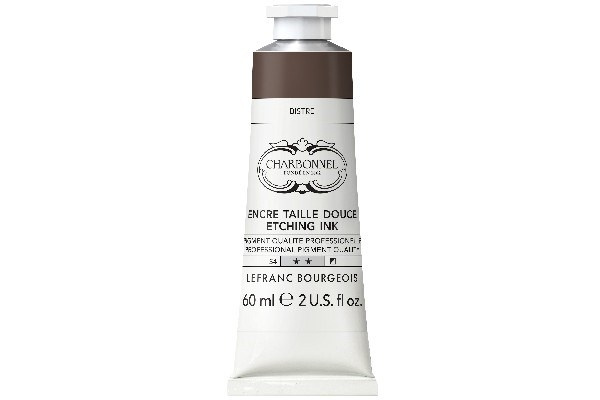 LB Charbonnel Charbo Ink 60Ml Bistre 708 i gruppen SPORT, FRITID & HOBBY / Hobby / Måla & Rita / Konstnärsfärger / Tryckfärger hos TP E-commerce Nordic AB (C45121)