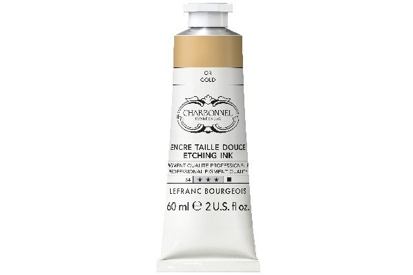 LB Charbonnel Charbo Ink 60Ml Gold 700 i gruppen SPORT, FRITID & HOBBY / Hobby / Måla & Rita / Konstnärsfärger / Tryckfärger hos TP E-commerce Nordic AB (C45132)