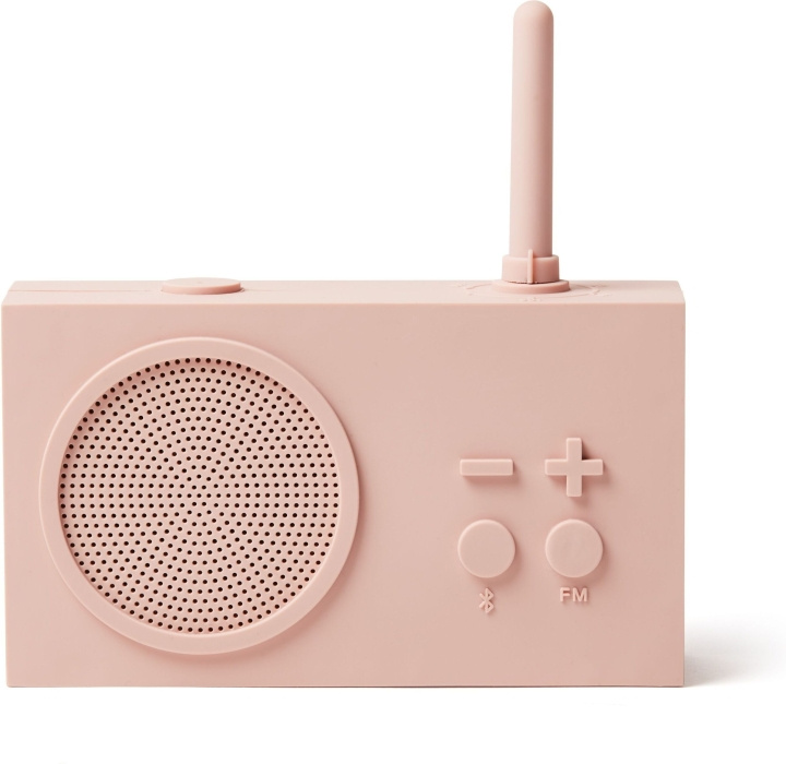 Lexon Tykho3 FM-radio med Bluetooth, Färg: Rosa i gruppen HEMELEKTRONIK / Ljud & Bild / Hemmabio, HiFi & Bärbart / Radio & Väckarklockor / Radio hos TP E-commerce Nordic AB (C45195)