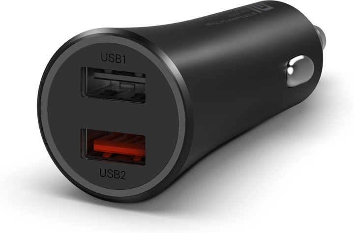 Xiaomi Mi 37W Dual-Port billaddare i gruppen DATORER & KRINGUTRUSTNING / Bärbara datorer & tillbehör / Datorladdare / Billaddare hos TP E-commerce Nordic AB (C45248)