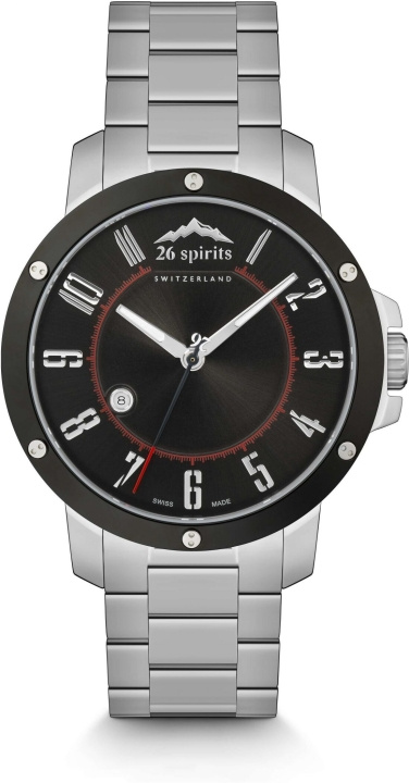 26 Spirits The Black Silver Swan Armbandsur, 42mm i gruppen SPORT, FRITID & HOBBY / Accessoarer / Klockor hos TP E-commerce Nordic AB (C45275)
