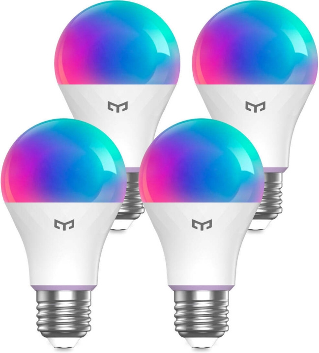Yeelight LED Smart Bulb W4 Lite Flerfärgad smart lampa, E27, 4-pack i gruppen HEMELEKTRONIK / Belysning / LED-lampor hos TP E-commerce Nordic AB (C45386)