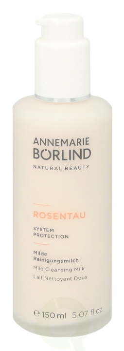 Annemarie Borlind Rose Dew Cleansing Milk 150 ml i gruppen SKÖNHET & HÄLSA / Hudvård / Ansiktsvård / Rengöring hos TP E-commerce Nordic AB (C45774)