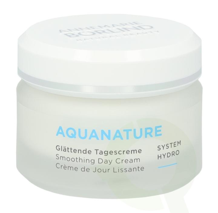 Annemarie Borlind Aquanature Smoothing Day Cream Jar 50 ml i gruppen SKÖNHET & HÄLSA / Hudvård / Ansiktsvård / Ansiktskräm hos TP E-commerce Nordic AB (C45781)