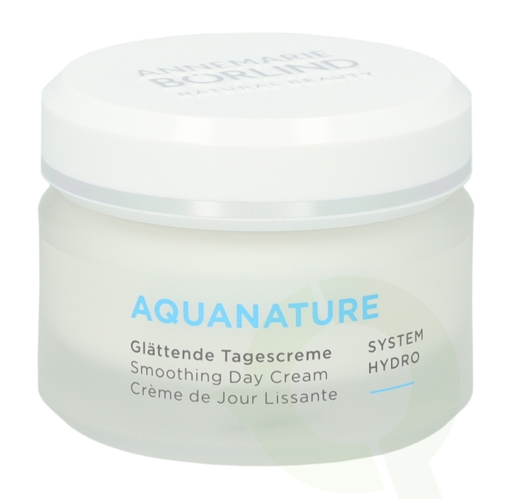 Annemarie Borlind Aquanature Smoothing Day Cream Jar 50 ml i gruppen SKÖNHET & HÄLSA / Hudvård / Ansiktsvård / Dagkräm hos TP E-commerce Nordic AB (C45781)