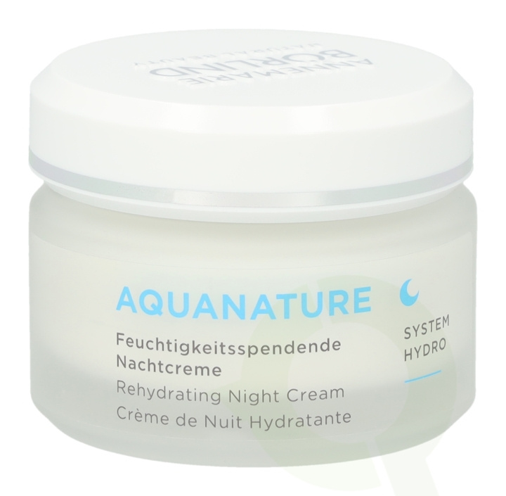Annemarie Borlind Aquanature Rehydrating Night Cream 50 ml i gruppen SKÖNHET & HÄLSA / Hudvård / Ansiktsvård / Ansiktskräm hos TP E-commerce Nordic AB (C45782)