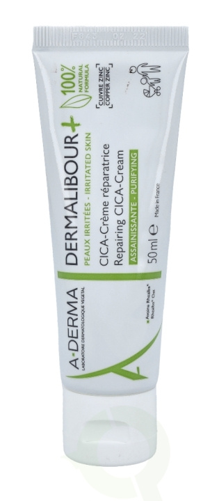 A-Derma Dermalibour+ Repairing Cica-Cream 50 ml i gruppen SKÖNHET & HÄLSA / Hudvård / Ansiktsvård / Dagkräm hos TP E-commerce Nordic AB (C45862)