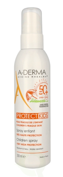 A-Derma Protect Kids Children Spray SPF50+ 200 ml i gruppen SKÖNHET & HÄLSA / Hudvård / Solskydd & Tanning / Solskydd hos TP E-commerce Nordic AB (C45874)