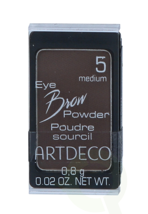 Artdeco Eye Brow Powder 0.8 gr #5 Medium i gruppen SKÖNHET & HÄLSA / Makeup / Ögon & Ögonbryn / Ögonbrynskit hos TP E-commerce Nordic AB (C45883)