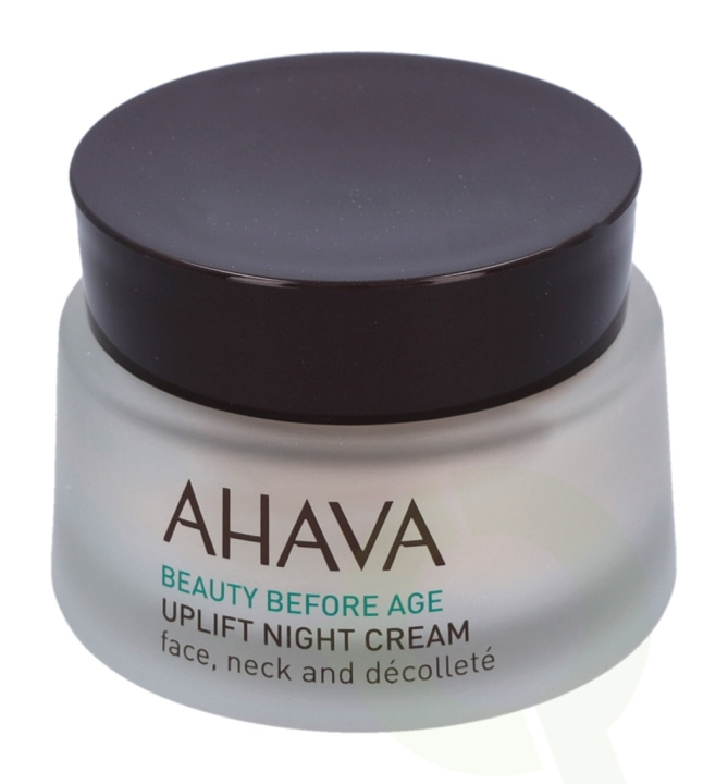 Ahava Beauty Before Age Uplift Night Cream 50 ml Face, Neck and Decollete i gruppen SKÖNHET & HÄLSA / Hudvård / Ansiktsvård / Ansiktskräm hos TP E-commerce Nordic AB (C45995)