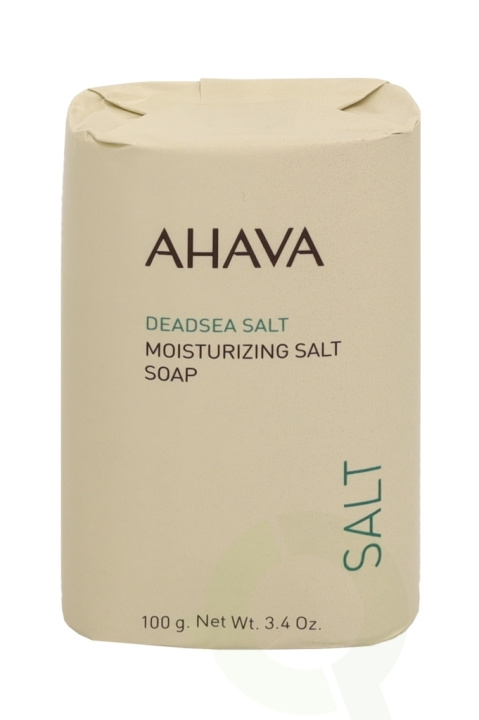 Ahava Deadsea Salt Moisturizing Salt Soap 100 gr i gruppen SKÖNHET & HÄLSA / Hudvård / Kroppsvård / Bad & Duschcreme hos TP E-commerce Nordic AB (C46010)
